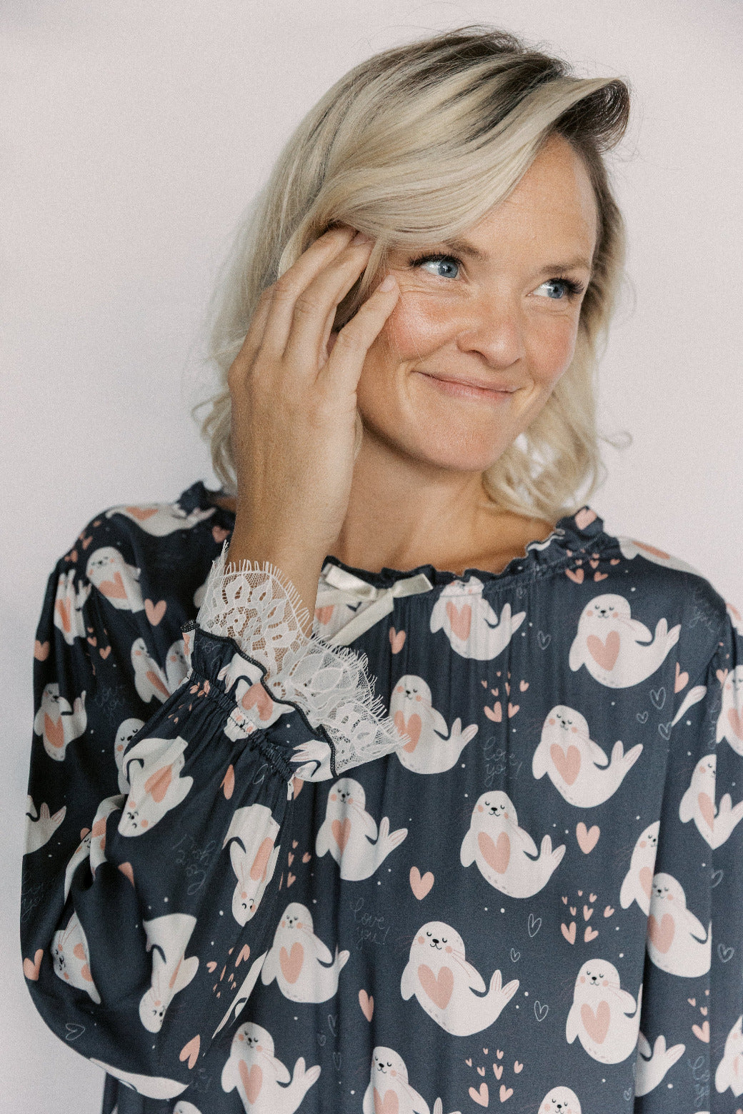 Seal Love Pajama Dress