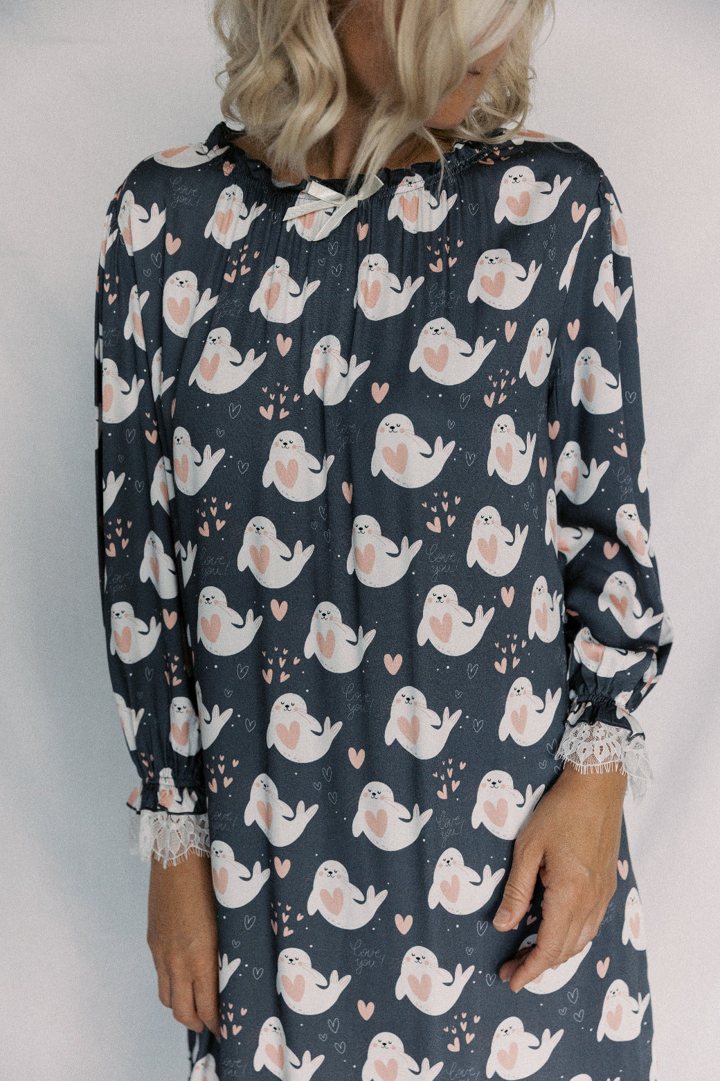 Seal Love Pajama Dress