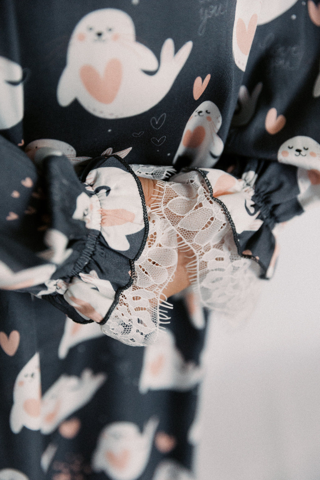 Seal Love Pajama Dress for Girls